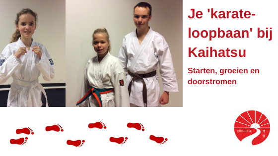 hoe je karate-loopbaan er bij Kaihatsu uit kan zien