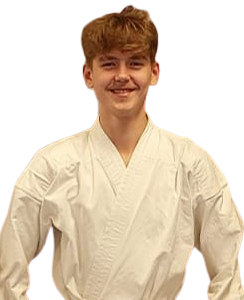 Sander, leerling van Kaihatsu Karate-do